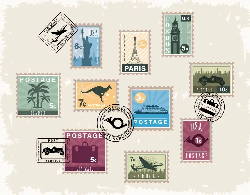 Nostalgia of Postage Stamps